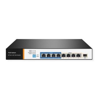 VALUE PoE++ 2,5 Gigabit Ethernet Switch, 8 Ports + Uplink (SFP+)