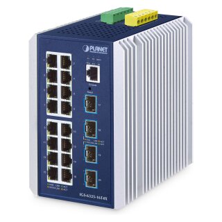 PLANET Industrial 16-Port Managed Switch IGS-6325-16T4X