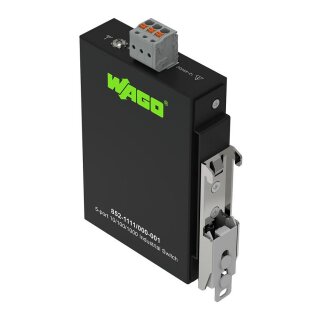 WAGO 852-1111/000-001 Industrial-ECO-Switch, 5 Ports 1000