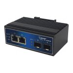 ALLNET switch industrial unmanaged Layer2 4 Port GbE zbh....