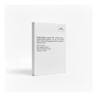 Cradlepoint R920 - Wireless Router - WWAN 1GbE Dual-Band - 3G, 4G - mit 3 Jahre NetCloud Ruggedized IoT Essentials + Advanced Plan