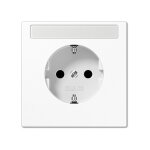 Jung LS1520NAWW SCHUKO Steckd.m.Schriftf.