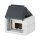 METZ CONNECT Modul IP44 AP-Gehuse grau unbestuckt fur 2module