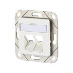 METZ CONNECT Modul Anschlussdose UPk 2 Port unbestuckt...