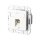 Anschlussdose E-DAT C6 8(8) UPk Cat.6, LSA, reinweiss