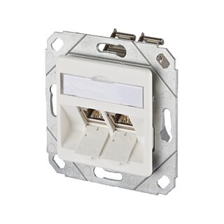 METZ CONNECT Anschlussdose E-DATmodul TIA/EIA Cat.6A 8/8(8) Upk reinw