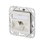 METZ CONNECT Anschlussdose ISO/IEC Cat.6A Modul 1 Port...