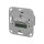 METZ CONNECT Anschlussdose E-DAT C6A IDC 1 Port UP0 metallisch