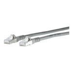 METZ CONNECT Patchkabel Cat.6A AWG 26 grau 2,5m