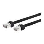 METZ CONNECT Patchkabel 6kV Flex500 Outdoor schwarz 1m