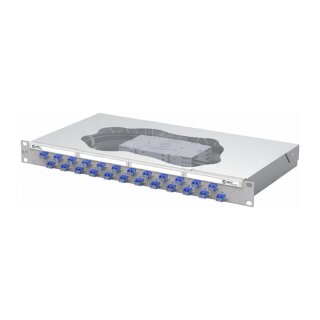 METZ CONNECT Patchfeld OpDAT fix2 splice 24xLC-D OS2