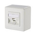 METZ CONNECT Keystone Anschlussdose AP 1 Port unbestuckt...
