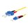 METZ CONNECT OpDAT Patchkabel SC-D/LC-D OS2 3m