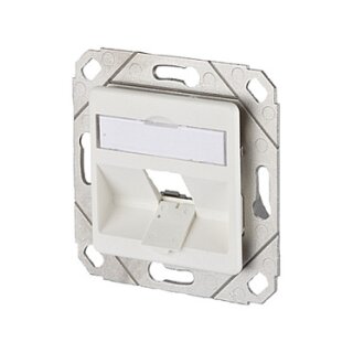 METZ CONNECT Modul Anschlussdose UPk 1 Port unbestuckt reinweiss