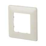 METZ CONNECT Abdeckplatte 80x80 47mm reinwei