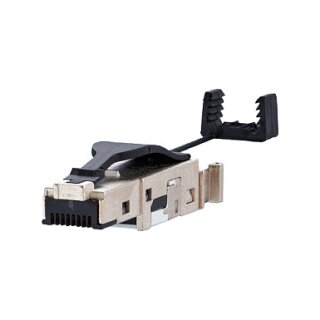 METZ CONNECT BTR E-DAT Industrie IP20 feldkonfektionierbarer RJ45-Stecker schwarz