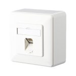 METZ CONNECT Anschlussdose ISO/IEC Cat.6A E-DAT 1 Port AP...