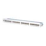 METZ CONNECT Patchfeld E-DAT ISO/IEC Cat.6A 24 Port 1 HE LSA