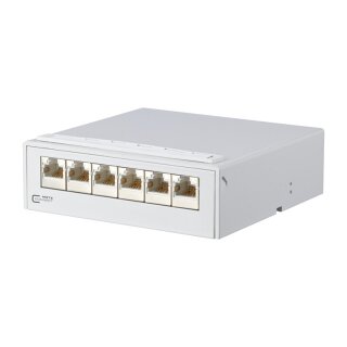 METZ CONNECT E-DAT AP-Verteiler C6 6x8 Cat.6 lichtgrau