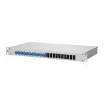 METZ CONNECT Patchfeld OpDAT fix2 splice 12xLC-D OM4