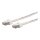 METZ CONNECT Ultraflex500 VoIP Patchkabel S/FTP Cat.6 wei 5,0m