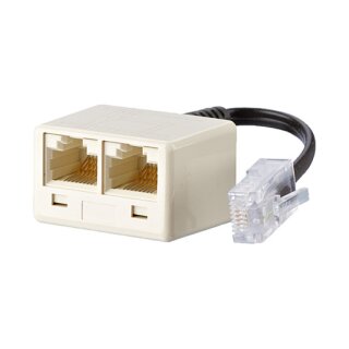 METZ CONNECT UAE Adapter WE8(4)-WE8/WE8 RJ45 Stecker, 0,1m Verl.