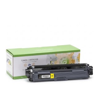 STATIC Toner cartridge compatible with Brother TN-221Y/TN-241Y yellow remanufactured 1.400 pages