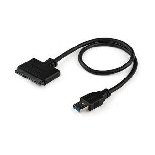 StarTech USB3.0 to 2.5in SATA III Hard Drive Adapter Cable w/ UASP SATA to USB3.0 Converter for SSD/HDD Hard Drive Adapter Cable