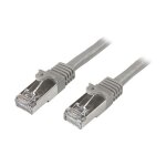 StarTech N6SPAT1MGR 1m Gray Gigabit Snagless RJ45 SFTP...