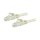 StarTech 3m Cat6 UTP RJ45 Gigabit Patchkabel Snagless - Cat 6 Netzwerkkabel mit Schutzmanschette - Cat.6 Patch-Kabel - Weiss