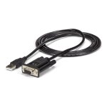 StarTech 1 Port USB to Null Modem RS232 DB9 Serial DCE...