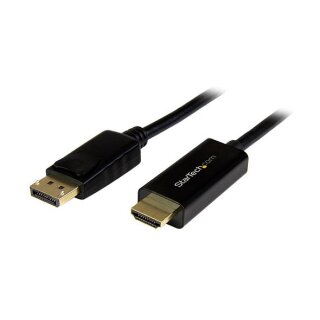 StarTech DisplayPort to HDMI Converter Cable - 3 ft 1m - 4K