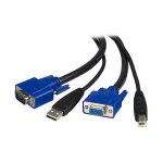 StarTech 6 ft 2-in-1 USB KVM Cable
