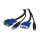 StarTech 6 ft 2-in-1 USB KVM Cable
