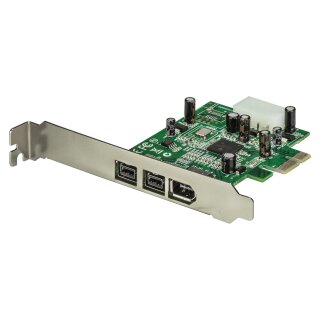 StarTech 3 Port 800+400 FireWire PCI Express Schnittstellen Combo Karte