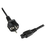 StarTech 1m 3 Prong Laptop Power Cord Schuko CEE7 to C5...