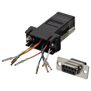 StarTech DB9 to RJ45 Modular Adapter - F/F