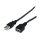 StarTech 6 ft Black USB 2.0 Extension Cable A to A - M/F