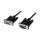 StarTech 2m Black DB9 RS232 Serial Null Modem Cable F/M