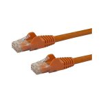 StarTech Cat6 Patch Cable with Snagless RJ45 Connectors -...