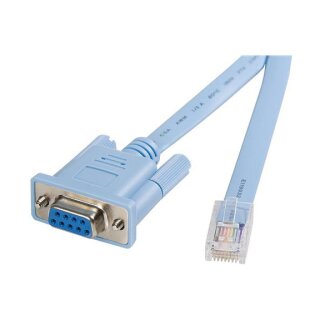 StarTech 6 ft RJ45 to DB9 Cisco Console Management Router Cable - M/F