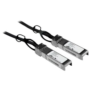 StarTech Cisco kompatibles SFP+ Twinax Kabel 1m - 10GBASE-CU SFP+ Direct Attach Kabel - passiv - 10Gigabit Kupfer Netzwerkkabel
