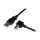 StarTech 2m USB 2.0 A to Right Angle B Cable - M/M