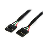 StarTech 18in Internal 5 pin USB IDC Motherboard Header...