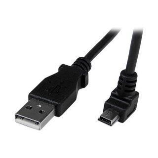 StarTech 2m Mini USB Cable - A to Down Angle Mini B
