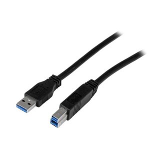 StarTech 2m 6ft Certified SuperSpeed USB 3.0 A to B Cable - M/M
