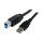 StarTech 3m Black SuperSpeed USB 3.0 Cable A to B - M/M