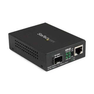 StarTech Unmanaged Gigabit Fiber Media Converter - Open SFP low cost