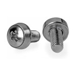 StarTech M6 x 12mm - Montageschrauben - 100er Pack - M6...