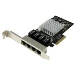 StarTech 4 Port Gigabit Ethernet PCI Express Network Card...